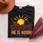 He is Risen Desert Scene DTF Transfer