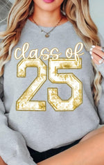 Class of ‘25 Gold DTF Transfer