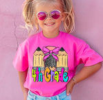 Colorful 4th Grade Pencils Girl DTF Transfer (SDD)