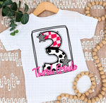 3RD Grade in Pink/Black DTF Transfer (ECH)