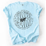 Faith Over Fear DTF Transfer