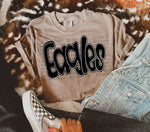 Funky Doodle Mascot Eagles DTF Transfer