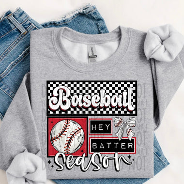 Baseball Season DTF Transfer (SWD)