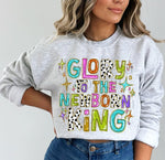 Glory to the Newborn King DTF Transfer
