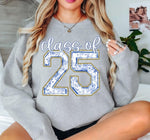 Class of ‘25 Light Blue DTF Transfer