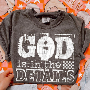God is in the Details DTF Transfer (SWD)