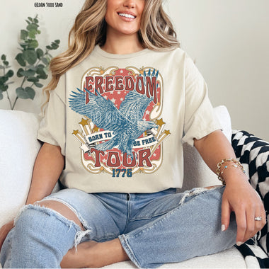 Freedom Tour Screen Print High Heat Transfer W114