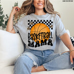 Basketball Mama Checkered Screen Print Transfer D30