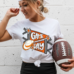 Game Day Color Dance Orange DTF Transfer (CS)