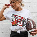 Game Day Band Red DTF Transfer (CS)