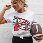 Game Day Cheer Red DTF Transfer (CS)