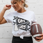 Game Day Cheer Black DTF Transfer (CS)