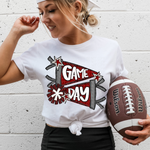 Game Day Cheer Maroon DTF Transfer (CS)