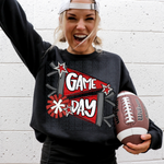 Game Day Cheer Red DTF Transfer (CS)