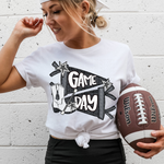 Game Day Color Guard Black DTF Transfer (CS)