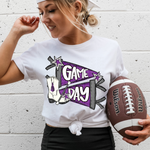 Game Day Color Guard Purple DTF Transfer (CS)