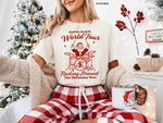 Santa World Tour Screen Print Transfer W21