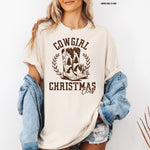 Cowgirl Christmas Club Screen Print Transfer W147