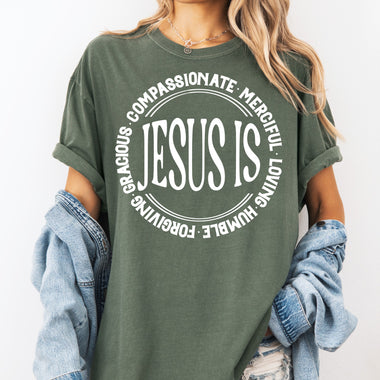 Jesus Is Screen Print Transfer K20