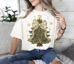 Camo Coquette Bow Tree Wholesale Tee