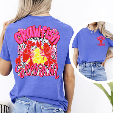 Crawfish Season Wholesale Tee (front & back)