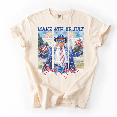 Make 4th of July Great Again Patriotic Wholesale Tee