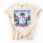 Make 4th of July Great Again Patriotic Wholesale Tee