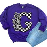 Greyhounds Big Check Mascot DTF Transfer (CS)