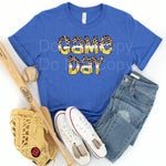 Gameday Softball Leopard DTF Transfer
