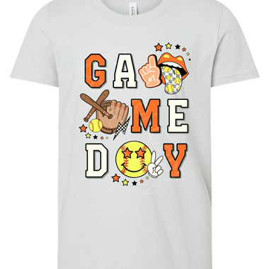 GameDay Orange Softball DTF Transfer