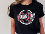 Game Day Baseball white DTF Transfer