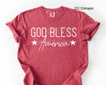 God Bless America Single Color Screen I29