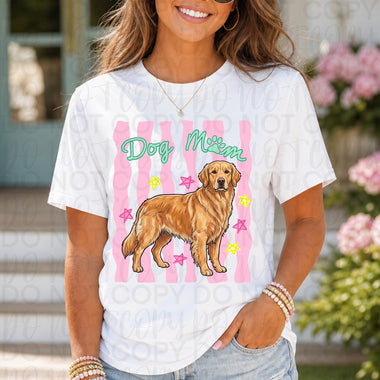 Golden Retriever Dog Mom DTF Transfer (UAC)