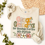 Great Grandma Her Blessings Overflow DTF Transfer