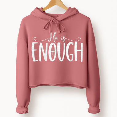 He Is Enough WHITE DTF Transfer (SDD)