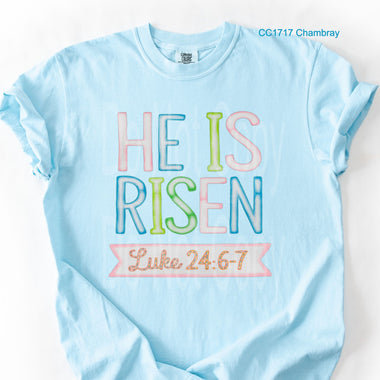 He Is Risen 3 DTF Transfer