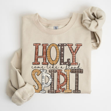 Holy Spirit Come Like a Flood DTF Transfer