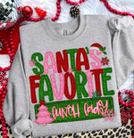 Santa’s Favorite Lunch Lady DTF Transfer (S&G)