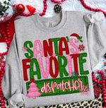 Santa’s Favorite Dispatcher DTF Transfer (S&G)