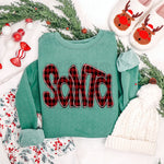 Buffalo Check Santa DTF Transfer (SWD)