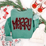 Buffalo Check Merry DTF Transfer (SWD)