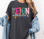 Reign Athletics Mix Print Preppy Mascot DTF Transfer