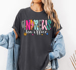 Andrews Tax Office Mix Print Preppy Mascot DTF Transfer
