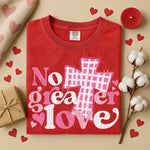 No Greater Love DTF Transfer