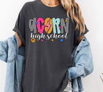 Acorn High School Mix Print Preppy Mascot DTF Transfer