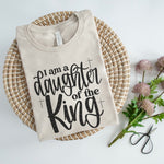 I am A Daughter of the King (black) DTF Transfer (SDD)