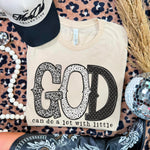 God can do a Lot with Little DTF Transfer (SDD)