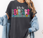 Kleb Bearcubs Mix Print Preppy Mascot DTF Transfer