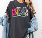 Prairie View Hawks Mix Print Preppy Mascot DTF Transfer