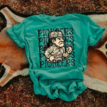 Pioneers Camo Stacked Mascot DTF Transfer